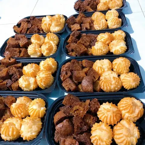 Hình ảnh Set bánh bò thốt nốt mix su kem