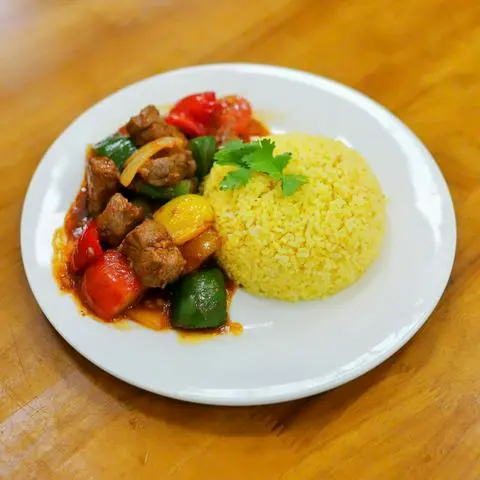 Hình ảnh Cơm bò lúc lắc
