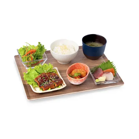 Hình ảnh Unagi w. sashimi set