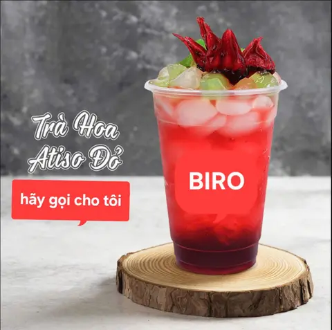 Hình ảnh Trà hoa atiso đỏ