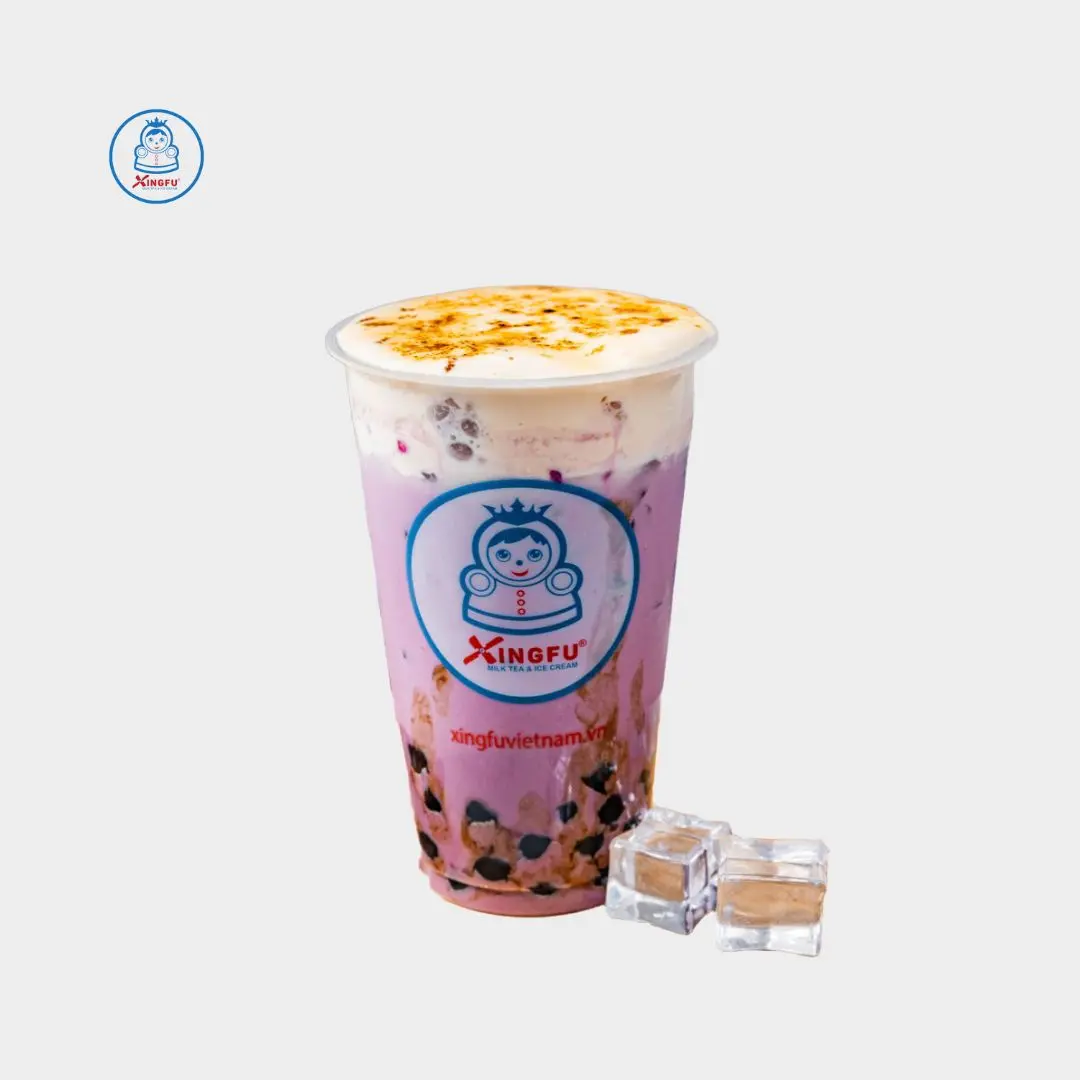 Hình ảnh Trà sữa  khoai môn