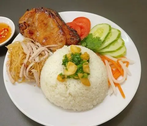 Hình ảnh Cơm sườn bì