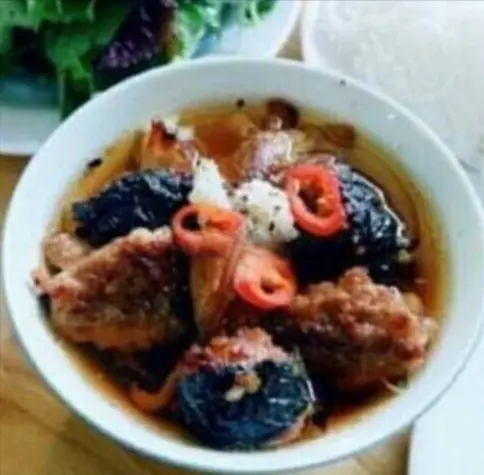 Hình ảnh Bún chả băm đặc biệt