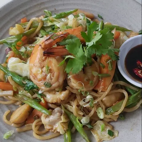 Hình ảnh Mì soba xào hải sản