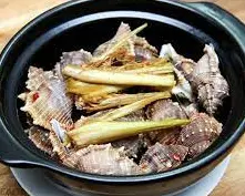 Hình ảnh Ốc gai hấp sả