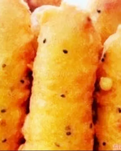 Hình ảnh Chuối chiên ( đậu xanh+ nước cốt dừa+ mè đen..)