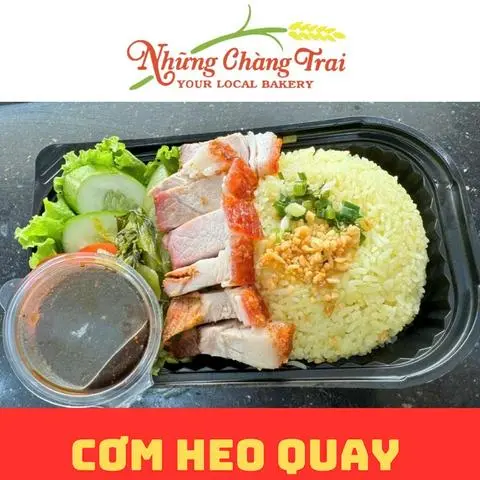 Hình ảnh Cơm heo quay da giòn