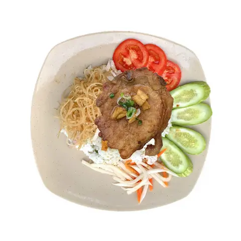 Hình ảnh Cơm sườn bì