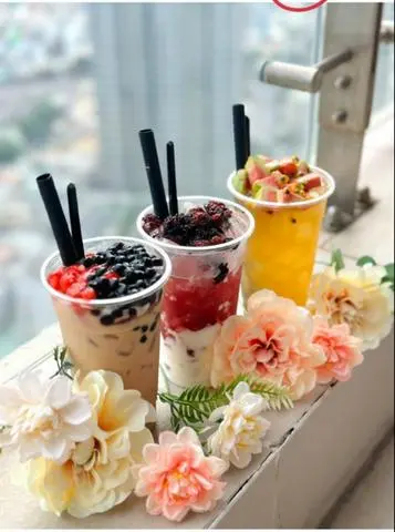 Hình ảnh Trà sữa Thái xanh