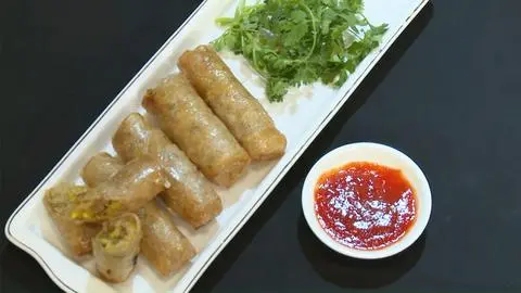 Hình ảnh Ram bắp chay - Corn spring rolls