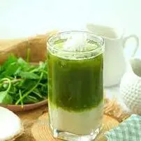 Hình ảnh Rau má đặc biệt sầu riêng sữa dừa đậu xanh