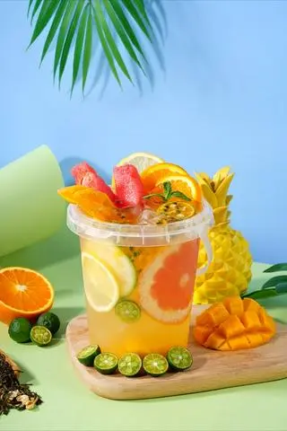 Hình ảnh Trà trái cây nhiệt đới