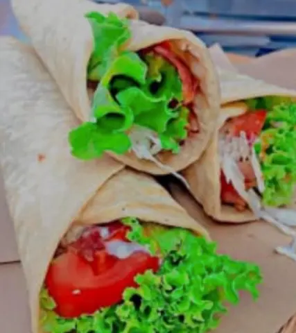 Hình ảnh Bánh kebab cuộn