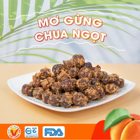 Hình ảnh Mơ gừng chua ngọt
