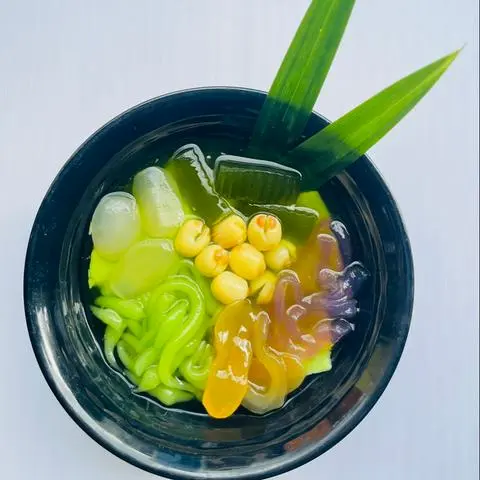 Hình ảnh Tàu hũ lá dứa thanh mát