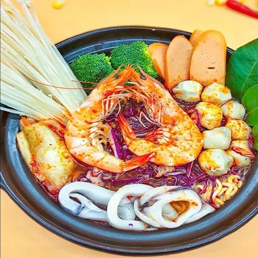 Hình ảnh Mì kim chi hải sản