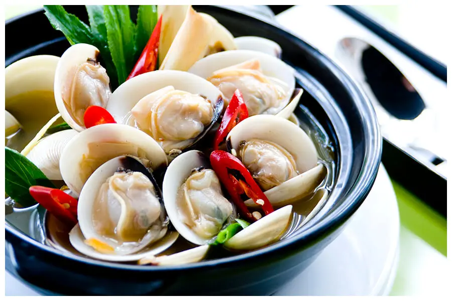 Hình ảnh Nghêu hấp sả