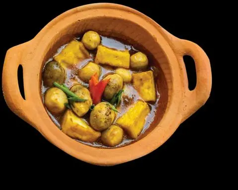 Hình ảnh Đậu hủ kho nấm chay
