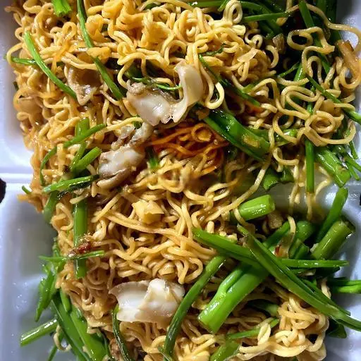 Hình ảnh Ốc móng tay xào mì