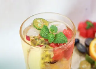 Hình ảnh Trà trái cây nhiệt đới