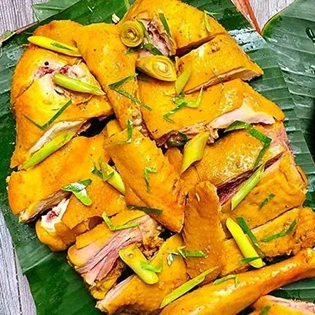 Hình ảnh Gà ủ muối hoa tiêu nguyên con - bỏ chân - bỏ đầu