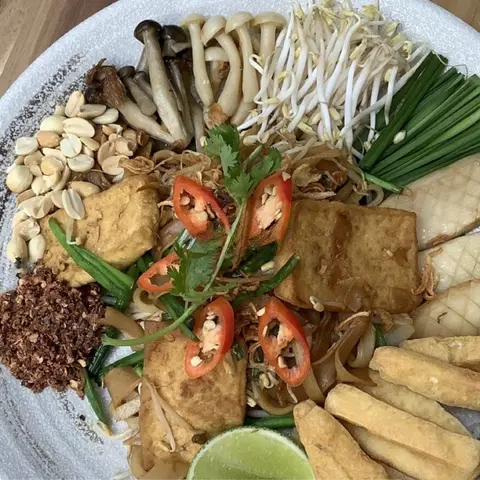 Hình ảnh Pad Thái chay