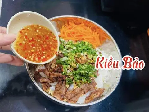 Hình ảnh Bún thịt nướng