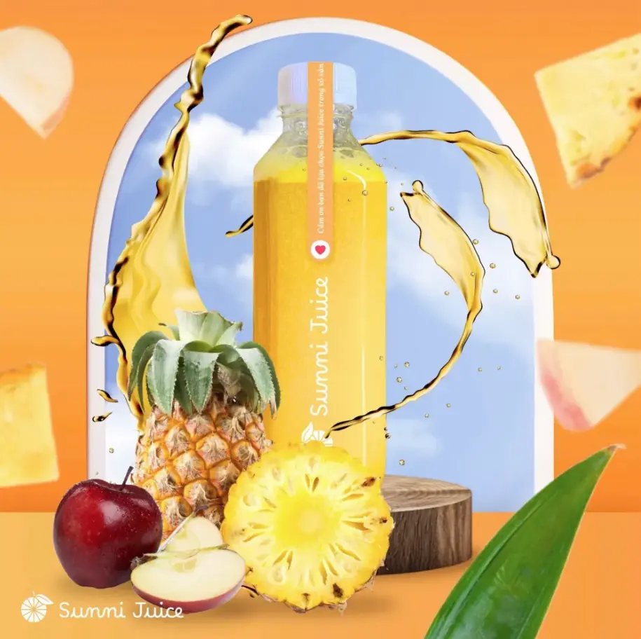 Hình ảnh Thơm mix táo
