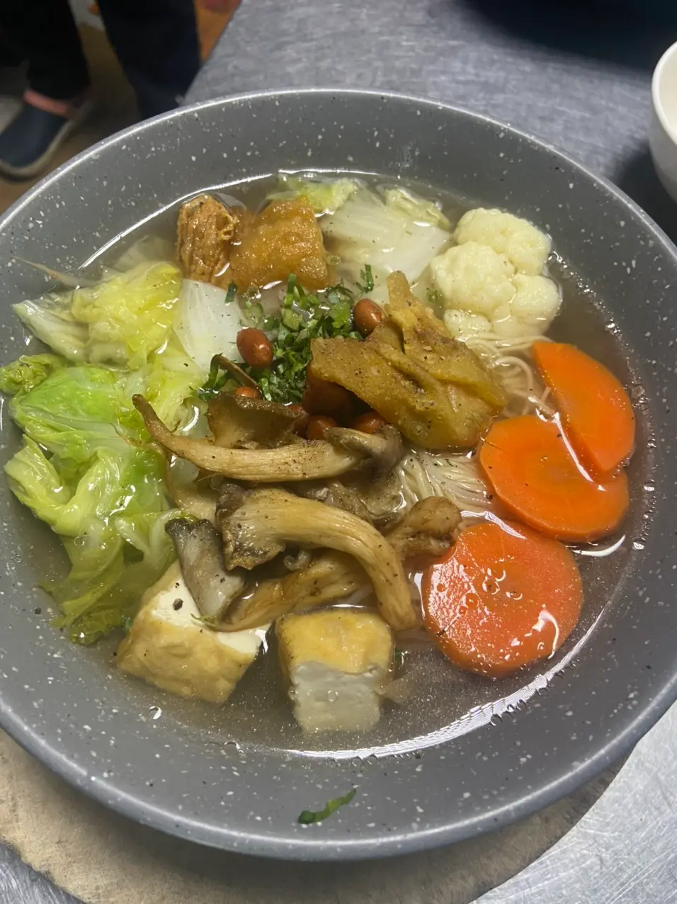 Hình ảnh Bánh canh chay - Vegan udon noodle soup