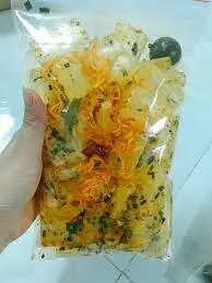Hình ảnh Bánh tráng khô gà tép mỡ