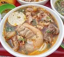 Hình ảnh Bún bò giò nạm chả