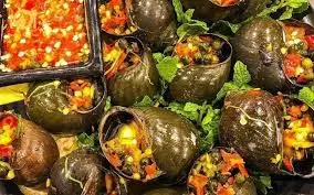 Hình ảnh Ốc bươu nướng muối ớt