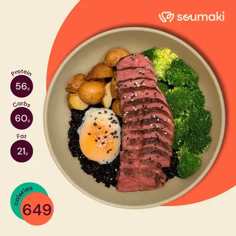 Hình ảnh Beef steak khoai tây nướng - H8