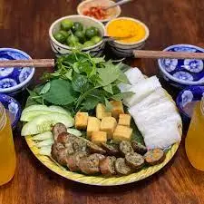 Hình ảnh Bún đậu dồi