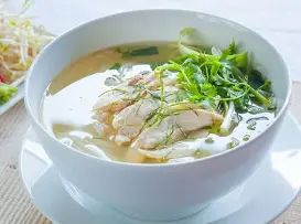 Hình ảnh Bún gạo gà chặt