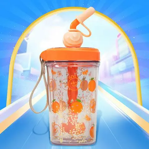 Hình ảnh Cốc Tự Khuấy (Hình Quả Cam)
