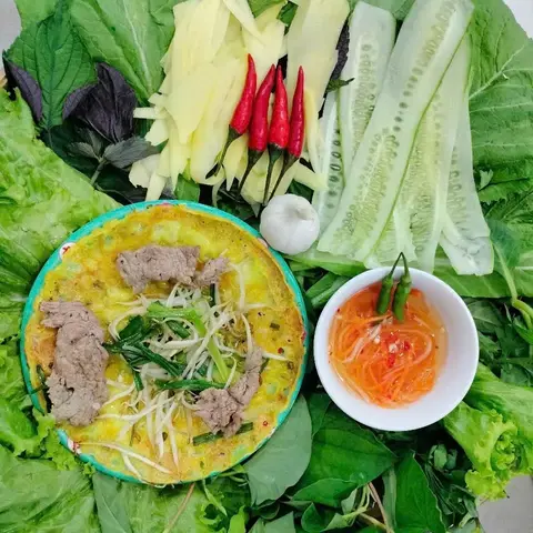 Hình ảnh Combo 10 bánh xèo thịt bò siêu giòn