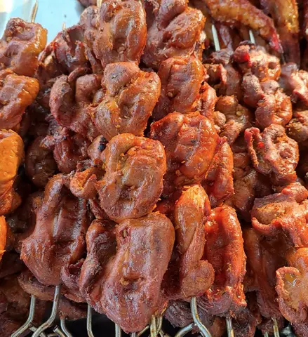 Hình ảnh Mề gà nướng