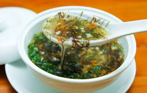 Hình ảnh Súp tóc tiên chay