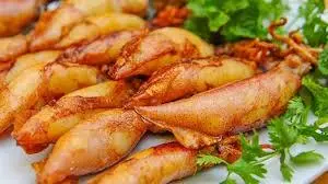 Hình ảnh Mực trứng chiên bơ