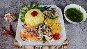 Hình ảnh Gà ta góc tư con - gỏi gà