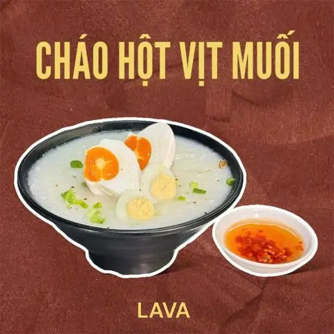 Hình ảnh Cháo hột vịt muối - 1 trứng vịt muối