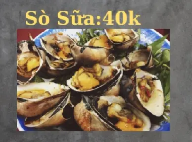 Hình ảnh Sò sữa