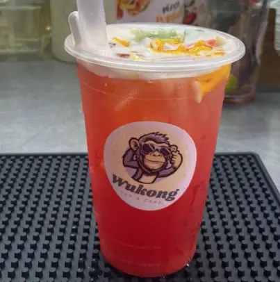 Hình ảnh Hồng trà dâu