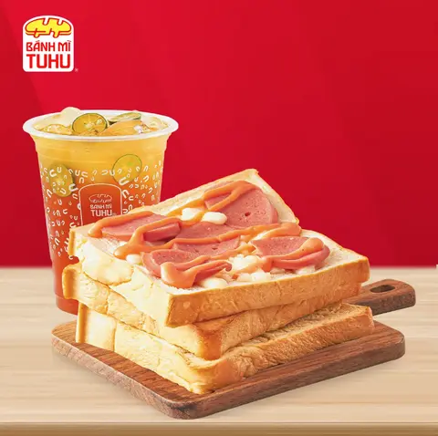 Hình ảnh Combo sandwich - Đồ uống