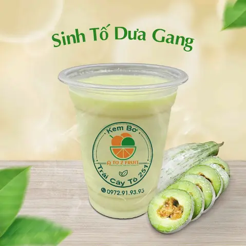Hình ảnh Sinh Tố Dưa Gang