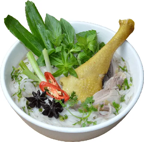 Hình ảnh Phở đùi gà nhỏ