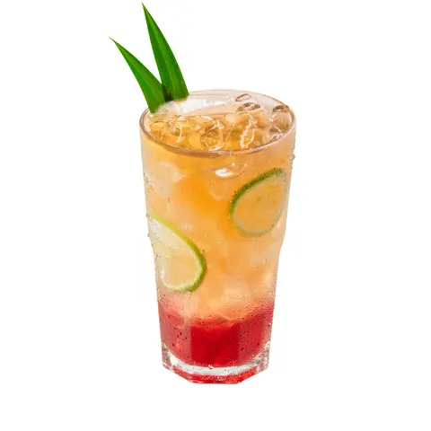 Hình ảnh Soda dâu dưa lưới