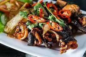 Hình ảnh Ếch chiên mắm