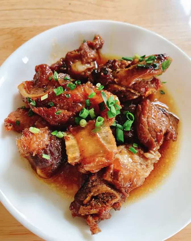 Hình ảnh Cơm sườn non kho